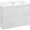 Тумба под раковину Vincea Mia 800 подвесная, 2 выкатных ящика soft close, G.White VMC-2MC800GW Тумба под раковину Vincea Mia 800 подвесная, 2 выкатных ящика soft close, G.White VMC-2MC800GW