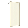 Душевая перегородка Vincea Walk-In VSW-1HP120GWBG 1200x2000 брашированное золото, стекло с золотыми нитями Душевая перегородка Vincea Walk-In VSW-1HP120GWBG 1200x2000 брашированное золото, стекло с золотыми нитями
