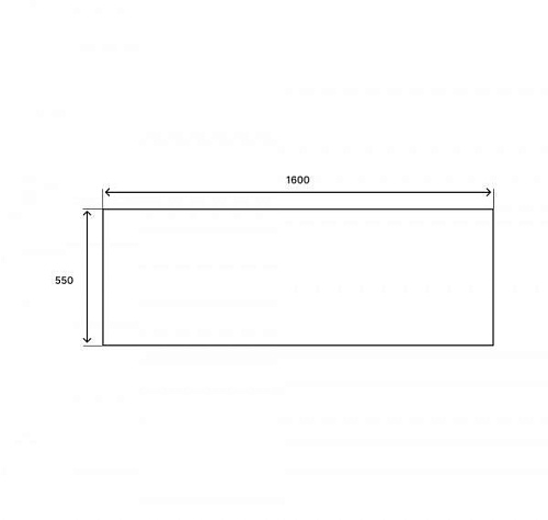 Экран для ванны фронтальный Veedi 160 137000160 Экран для ванны фронтальный Veedi 160 137000160