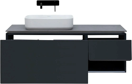 Тумба под раковину Allen Brau Infinity 120 1.21006.AM L антрацит матовый Тумба под раковину Allen Brau Infinity 120 1.21006.AM L антрацит матовый