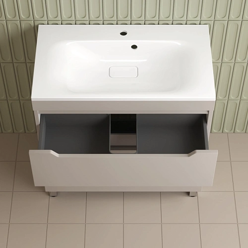 Тумба под раковину Style Line Остин 80 см ЛС-00002397 напольная, крем Тумба под раковину Style Line Остин 80 см ЛС-00002397 напольная, крем