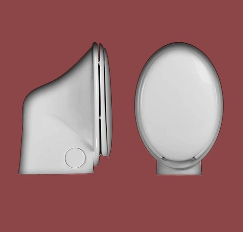 Унитаз подвесной Hatria SCULTURE Y0LF в комплекте с сидением Унитаз подвесной Hatria SCULTURE Y0LF в комплекте с сидением