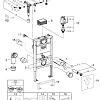 Инсталляция для унитаза GROHE Rapid SL (38948000) с монтажными уголками Инсталляция для унитаза GROHE Rapid SL (38948000) с монтажными уголками