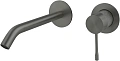 Смеситель для раковины Allen Brau Priority 4.0 5.31C03-MG (с внутренней частью) графит брашированный Смеситель для раковины Allen Brau Priority 4.0 5.31C03-MG (с внутренней частью) графит брашированный