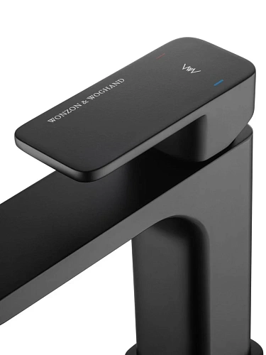 Смеситель для раковины Wonzon & Woghand Arnie, черный матовый (WW-691101-MB) Смеситель для раковины Wonzon & Woghand Arnie, черный матовый (WW-691101-MB)