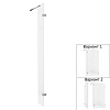Картинка анонса товара «боковая стенка new trendy eventa 23x200 exk-4639 (хром)»