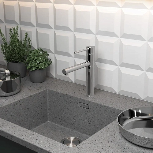 Смеситель для раковины Paini Morgana 73OP205VRLL без донного клапана высокий, золото, излив стекло Смеситель для раковины Paini Morgana 73OP205VRLL без донного клапана высокий, золото, излив стекло