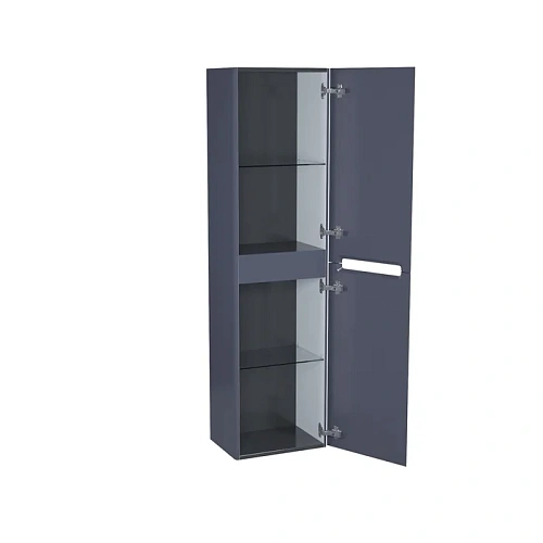 Шкаф-пенал IDDIS Edifice (EDI40D0i97) подвесной, 40 см, темно-серый Шкаф-пенал IDDIS Edifice (EDI40D0i97) подвесной, 40 см, темно-серый