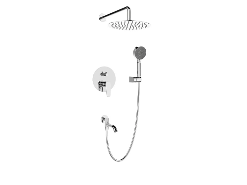 Душевая система BelBagno ANCONA-VDSET-CRM встраиваемая хром Душевая система BelBagno ANCONA-VDSET-CRM встраиваемая хром