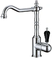 Смеситель для кухни Boheme TRADIZIONALE CHROMO 103-BSW с кристаллом BLACK Swarovski Смеситель для кухни Boheme TRADIZIONALE CHROMO 103-BSW с кристаллом BLACK Swarovski
