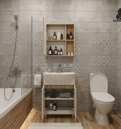 Зеркальный шкаф DIWO Углич 60 461698 Зеркальный шкаф DIWO Углич 60 461698