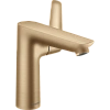 Смеситель для раковины Hansgrohe Talis E со сливным гарнитуром 71754140, шлифованная бронза Смеситель для раковины Hansgrohe Talis E со сливным гарнитуром 71754140, шлифованная бронза