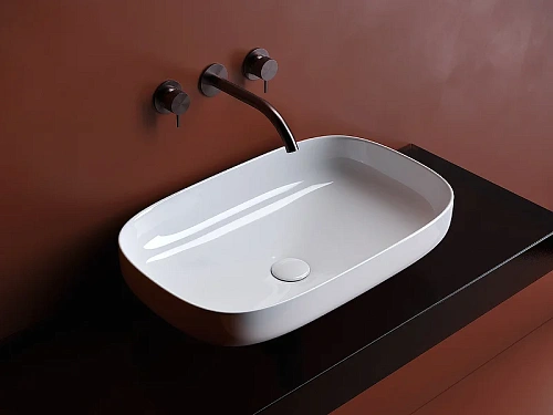 Раковина Ceramica Nova ELEMENT CN5030 белый накладная Раковина Ceramica Nova ELEMENT CN5030 белый накладная