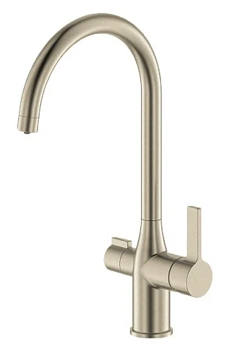 Смеситель для кухни Iddis Pure PURBNFJi05 с каналом для фильтрованной воды, сатин Смеситель для кухни Iddis Pure PURBNFJi05 с каналом для фильтрованной воды, сатин