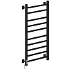 Картинка анонса товара «полотенцесушитель электрический ника step-2 100/50 ral9005 черный матовый левый тэн step-2 100/50 черн мат лев»