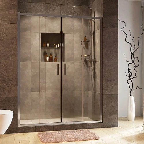 Душевая дверь WasserKRAFT Lippe 45S09 хром Душевая дверь WasserKRAFT Lippe 45S09 хром