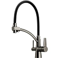 Смеситель для кухни Sancos Eri SC4001GG под фильтр, вороненая сталь Смеситель для кухни Sancos Eri SC4001GG под фильтр, вороненая сталь