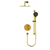 Душевая система WHITECROSS Y YSET09TOPGLB брашированное золото термостатическая, скрытого монтажа Душевая система WHITECROSS Y YSET09TOPGLB брашированное золото термостатическая, скрытого монтажа