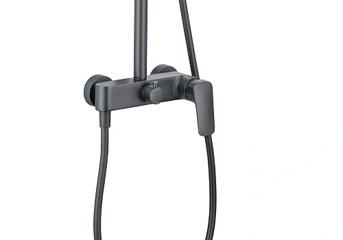 Душевая система Aquatek ВЕГА AQ2060BGM оружейная сталь Душевая система Aquatek ВЕГА AQ2060BGM оружейная сталь