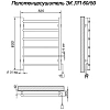 Полотенцесушитель электрический Ника ЛП 60/50 прав ЛП 60/50 каб прав Полотенцесушитель электрический Ника ЛП 60/50 прав ЛП 60/50 каб прав