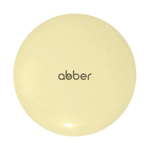 Накладка на донный клапа ABBER AC0014MY желтая матовая, керамика Накладка на донный клапа ABBER AC0014MY желтая матовая, керамика