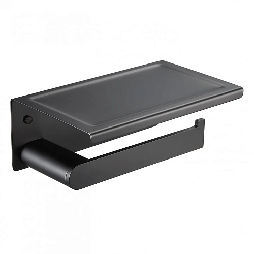 Держатель туалетной бумаги Milacio Ultra (MCU.963.MB) черный матовый Держатель туалетной бумаги Milacio Ultra (MCU.963.MB) черный матовый