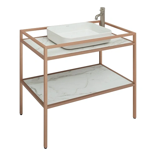 Консоль под раковину Allen Brau Liberty 90 1.33004.60 медь Консоль под раковину Allen Brau Liberty 90 1.33004.60 медь