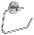 Держатель туалетной бумаги GROHE Essentials без крышки, суперсталь (40689DC1) Держатель туалетной бумаги GROHE Essentials без крышки, суперсталь (40689DC1)