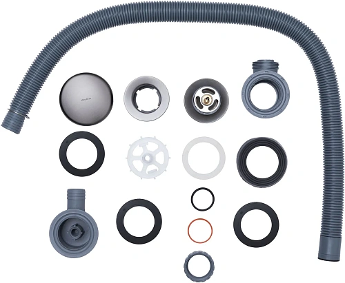 Слив-перелив Allen Brau Priority 5.31027-MG графит брашированный Слив-перелив Allen Brau Priority 5.31027-MG графит брашированный