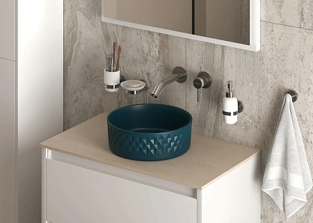 Раковина Allen Brau Fantasy Romb 36 4.11033.PT накладная, петроль Раковина Allen Brau Fantasy Romb 36 4.11033.PT накладная, петроль