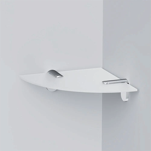 Полка AM.PM Joy A8434900 угловая 20 см Полка AM.PM Joy A8434900 угловая 20 см