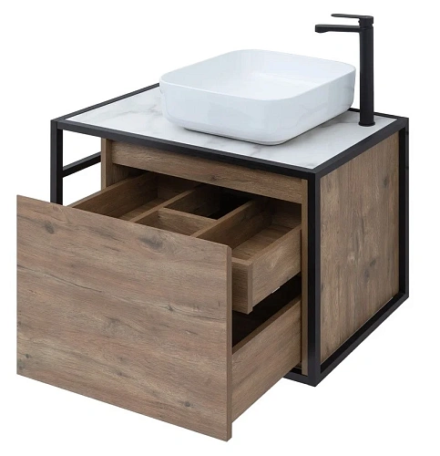 Тумба под раковину Aquanet Nova Lite Loft 75 R дуб рустикальный 00261657 Тумба под раковину Aquanet Nova Lite Loft 75 R дуб рустикальный 00261657