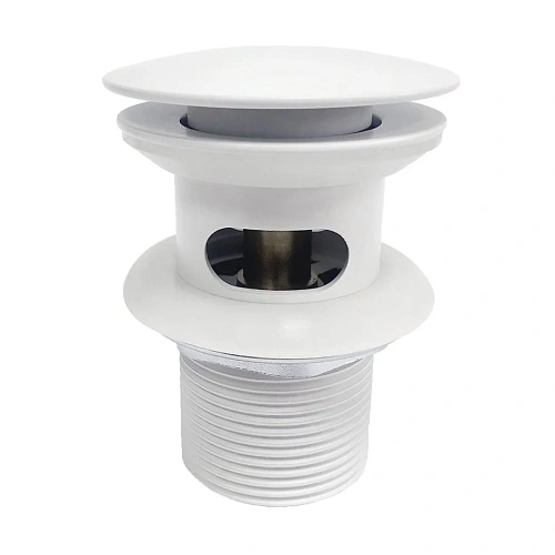 Донный клапан WasserKRAFT A153 click-clack белый Донный клапан WasserKRAFT A153 click-clack белый