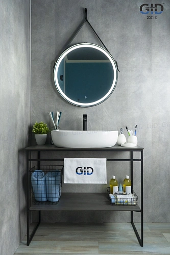 Раковина Gid N9026a 51112 накладная белая 60x40x15 Раковина Gid N9026a 51112 накладная белая 60x40x15