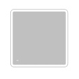 Детальная картинка товара «зеркало belbagno spc-mar-800-800-led-tch 12w 220-240v 800x30x800 с подсветкой и сенсорным выключателем»
