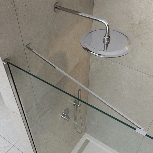 Душевая перегородка CEZARES LIBERTA-L-1-TB-90-C-Cr 90см стекло прозрачное, профиль хром Душевая перегородка CEZARES LIBERTA-L-1-TB-90-C-Cr 90см стекло прозрачное, профиль хром