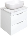 Тумба с раковиной STWORKI Копенгаген Копенгаген 60 белая, со столешницей Stone Energy 60 и сифоном N 582086 Тумба с раковиной STWORKI Копенгаген Копенгаген 60 белая, со столешницей Stone Energy 60 и сифоном N 582086