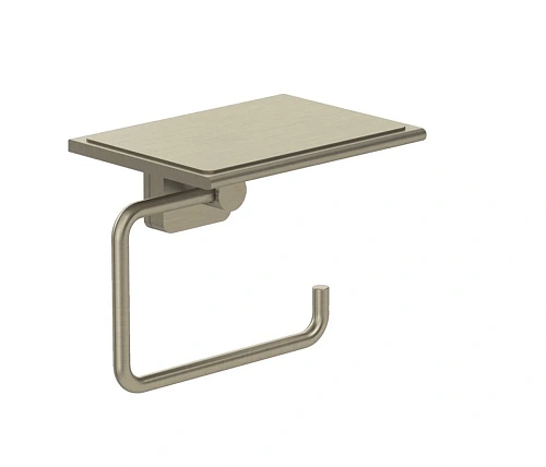 Держатель туалетной бумаги Kludi VELA S 25971N5 брашированный никель Держатель туалетной бумаги Kludi VELA S 25971N5 брашированный никель