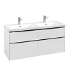 Картинка анонса товара «тумба под раковину villeroy &amp; boch subway 3.0 brilliant white / brilliant white c56801ve»