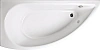 Акриловая ванна STWORKI Лунд 150х75, L с каркасом 565418