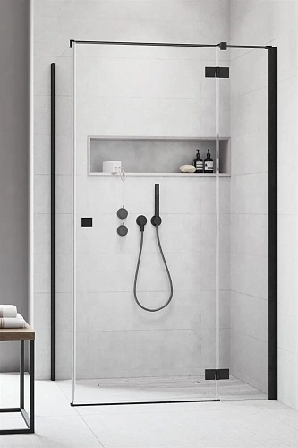 Душевая дверь Radaway Essenza New Black KDJ Door 90 Right черный/прозрачное 900x2000 385044-54-01R Душевая дверь Radaway Essenza New Black KDJ Door 90 Right черный/прозрачное 900x2000 385044-54-01R