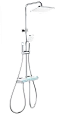 Душевая система Wonzon & Woghand с термостатом, хром (WW-B4174-CR) Душевая система Wonzon & Woghand с термостатом, хром (WW-B4174-CR)