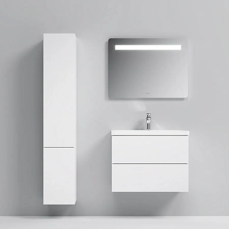 Шкаф-пенал AM.PM Gem M90CHL0306WG подвесной, левый, 30 см, push-to-open, белый Шкаф-пенал AM.PM Gem M90CHL0306WG подвесной, левый, 30 см, push-to-open, белый