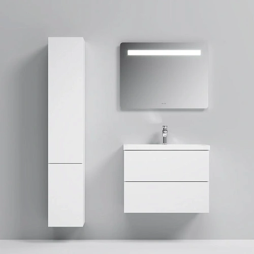 Шкаф-пенал AM.PM Gem M90CHL0306WG подвесной, левый, 30 см, push-to-open, белый Шкаф-пенал AM.PM Gem M90CHL0306WG подвесной, левый, 30 см, push-to-open, белый