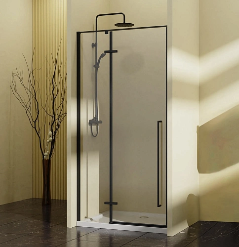 Душевая дверь Vincea Slim-N VDPH-5SN900CLB, 900, черный, стекло прозрачное Душевая дверь Vincea Slim-N VDPH-5SN900CLB, 900, черный, стекло прозрачное