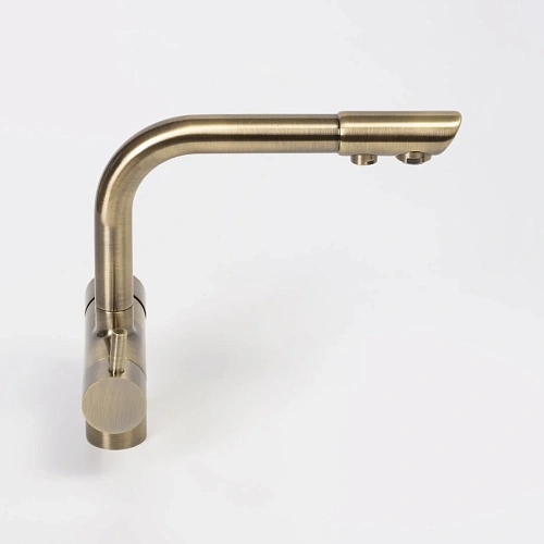 Смеситель для кухни WasserKRAFT A8037 под фильтр светлая бронза Смеситель для кухни WasserKRAFT A8037 под фильтр светлая бронза