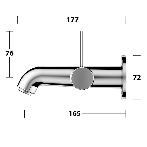 Смеситель для раковины Keuco IXMO 59516010201 Смеситель для раковины Keuco IXMO 59516010201