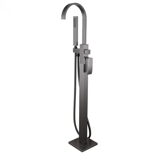 Смеситель для ванны ABBER Wasserfall AF8615NG напольный, никель Смеситель для ванны ABBER Wasserfall AF8615NG напольный, никель