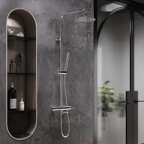 Душевая система Damixa Scandinavian Pure 936740000 хром Душевая система Damixa Scandinavian Pure 936740000 хром