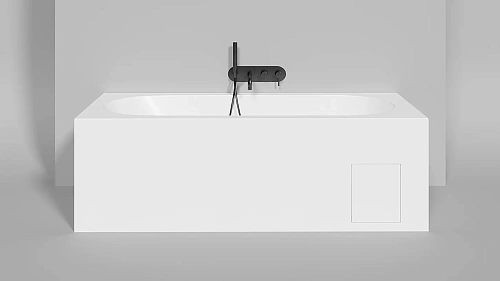 Ванна из искусственного камня Salini ORNELLA 160х70 KIT покраска по RAL полностью 102426MF S-Stone Ванна из искусственного камня Salini ORNELLA 160х70 KIT покраска по RAL полностью 102426MF S-Stone